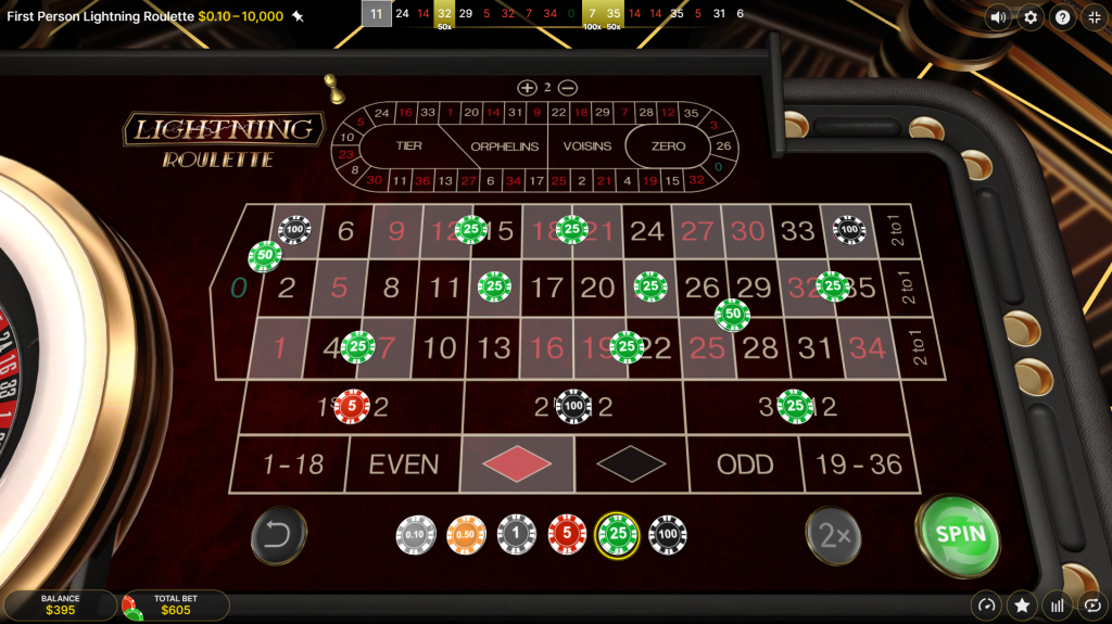 how to play fp lithtning roulette
